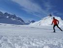 Correcte schaatsbeweging op grondschaatsen