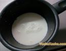 Oatmeal porridge with milk: a recipe with butter